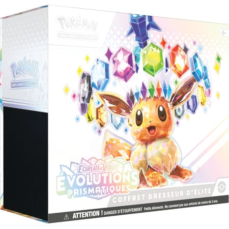 Pokémon JCC - Écarlate et Violet - Coffret Dresseur d'Élite EV 8.5 Évolutions Prismatiques - FR