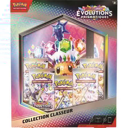 Pokémon JCC - Écarlate et Violet - Collection Classeur EV 8.5 Évolutions Prismatiques - FR