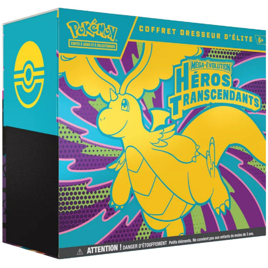 Pokémon JJC  – ME 2.5 Coffret Dresseur d’Élite ETB FR Héros Transcendants [précommande]