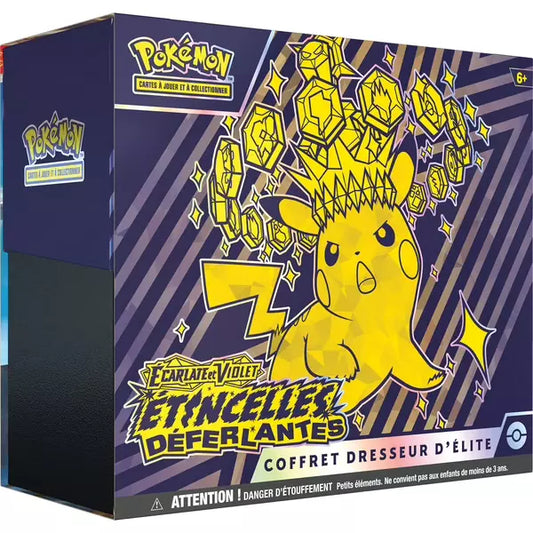 Coffret Dresseur d'Élite ETB Pokémon Étincelles Déferlantes (EV8)